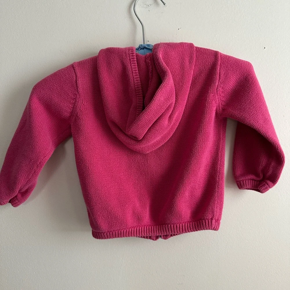 Baby GAP Vintage 2005‎ Argyle Hoodie Sweater